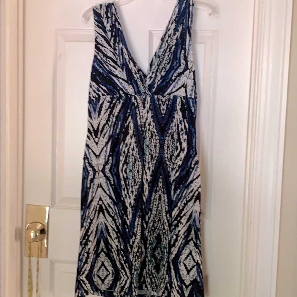 DRESS BARN TIEDYE IKAT DRESS - Picture 7 of 8